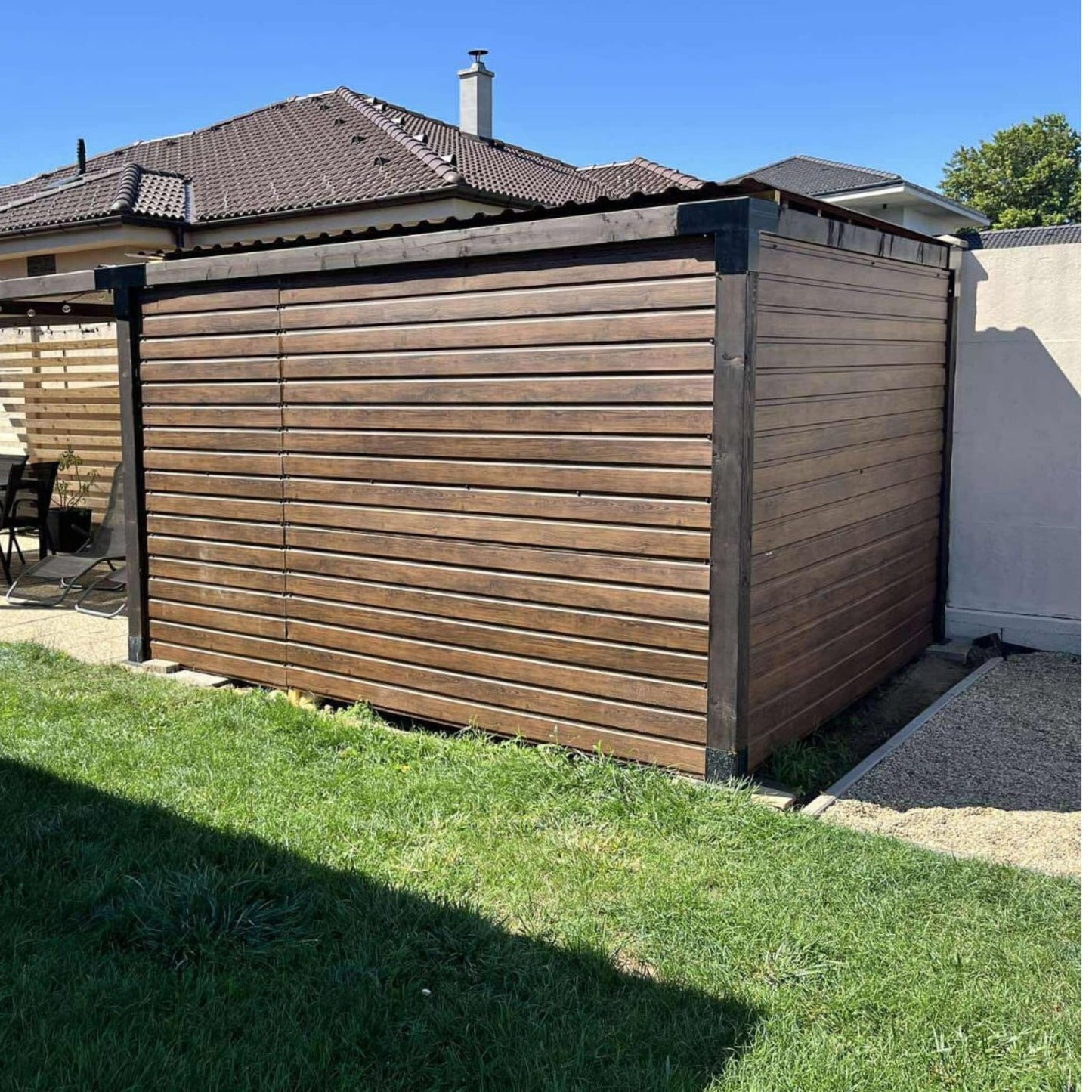 Element metalic de imbinare 3 axe (colt) pentru grinzi de lemn pentru foisoare/pergole/terase/carport