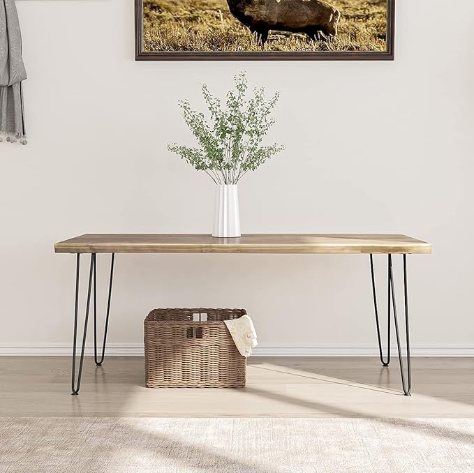 Picioare metalice hairpin 2 tije pentru mese / comode / noptiere