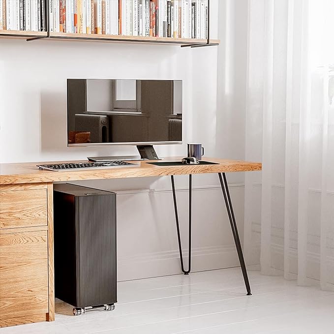 Picioare metalice hairpin 2 tije pentru mese / comode / noptiere