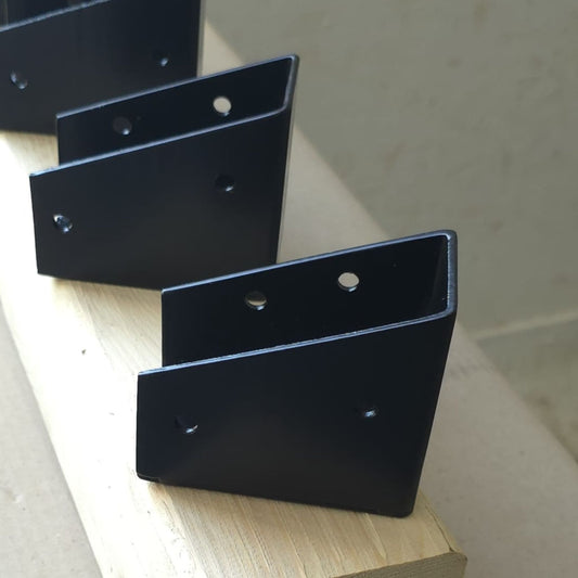 Suport metalic pentru grindă lemn intermediara tip U "Saddle" – 100x50x3 mm