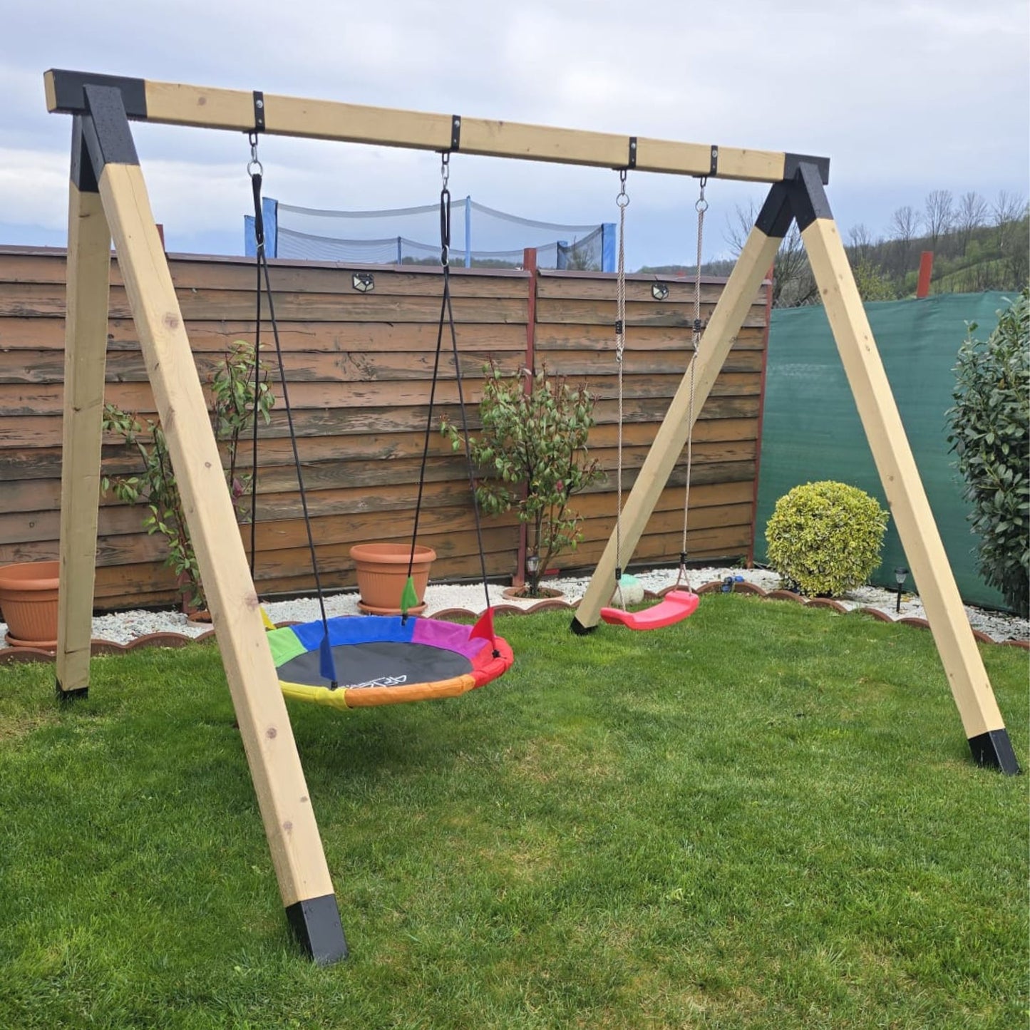 Talpa de fixare balansoar, unghi 60°