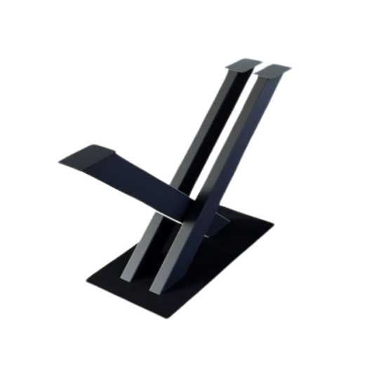 Picior Metalic Masiv pentru Mese – Design Modern X