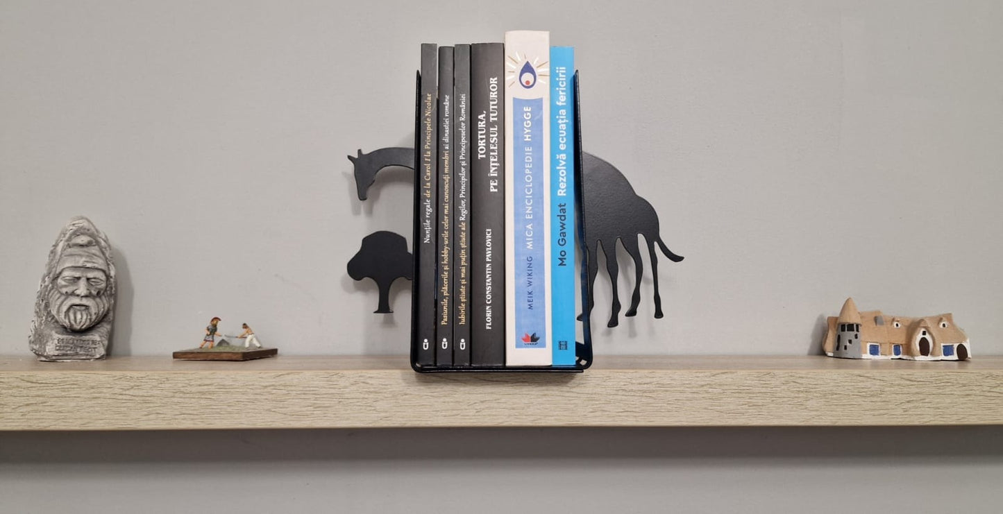 Suport de carti - bookend model Girafa